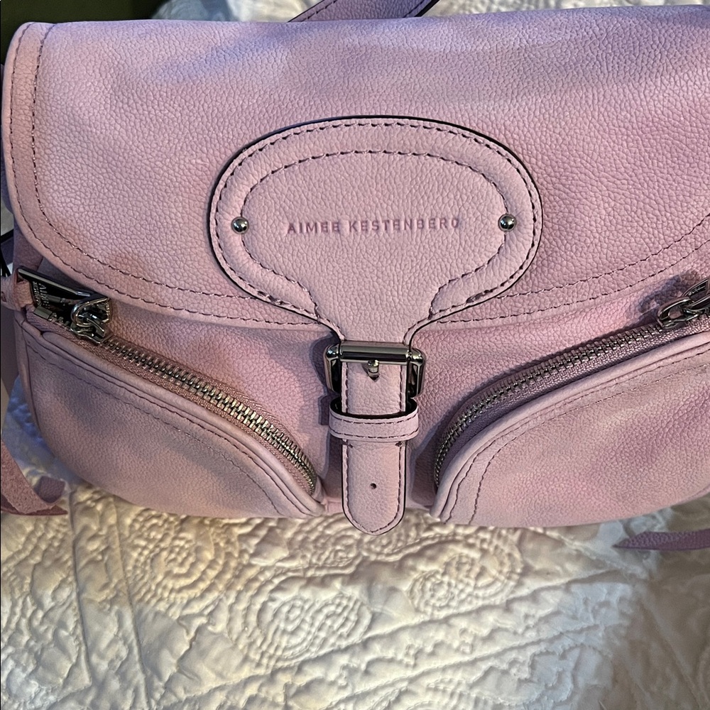 Aimee Kestenberg Light Pink Shoulder Crossbody Bag - Picture 5 of 16